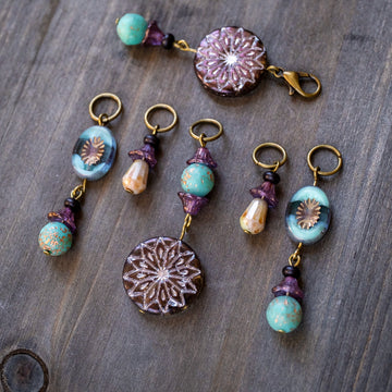 Chatelain | Handmade Stitch Marker Set