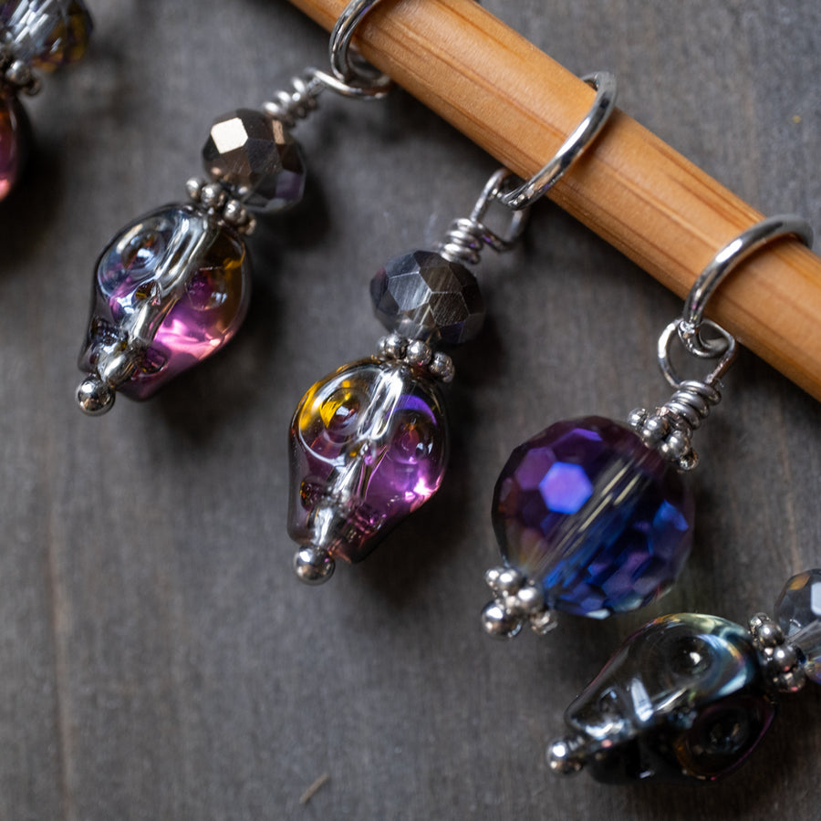 Smoldering Spirits | Handmade Stitch Markers