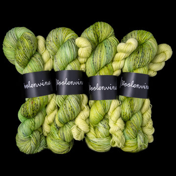 Luna Moth + Phantom Hydrangea, Sock Kit, BLITZED