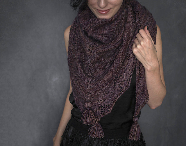 Stoker Shawl Kit | Black Pearl