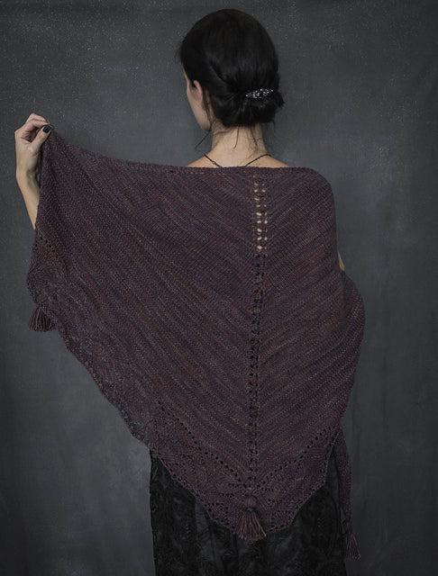 Stoker Shawl Kit | Black Pearl