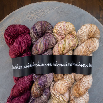 Twelve Birds Shawl Kit, NOUVEAU