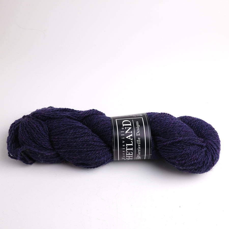 Harrisville Designs, Shetland Fingering - #18 Aubergine