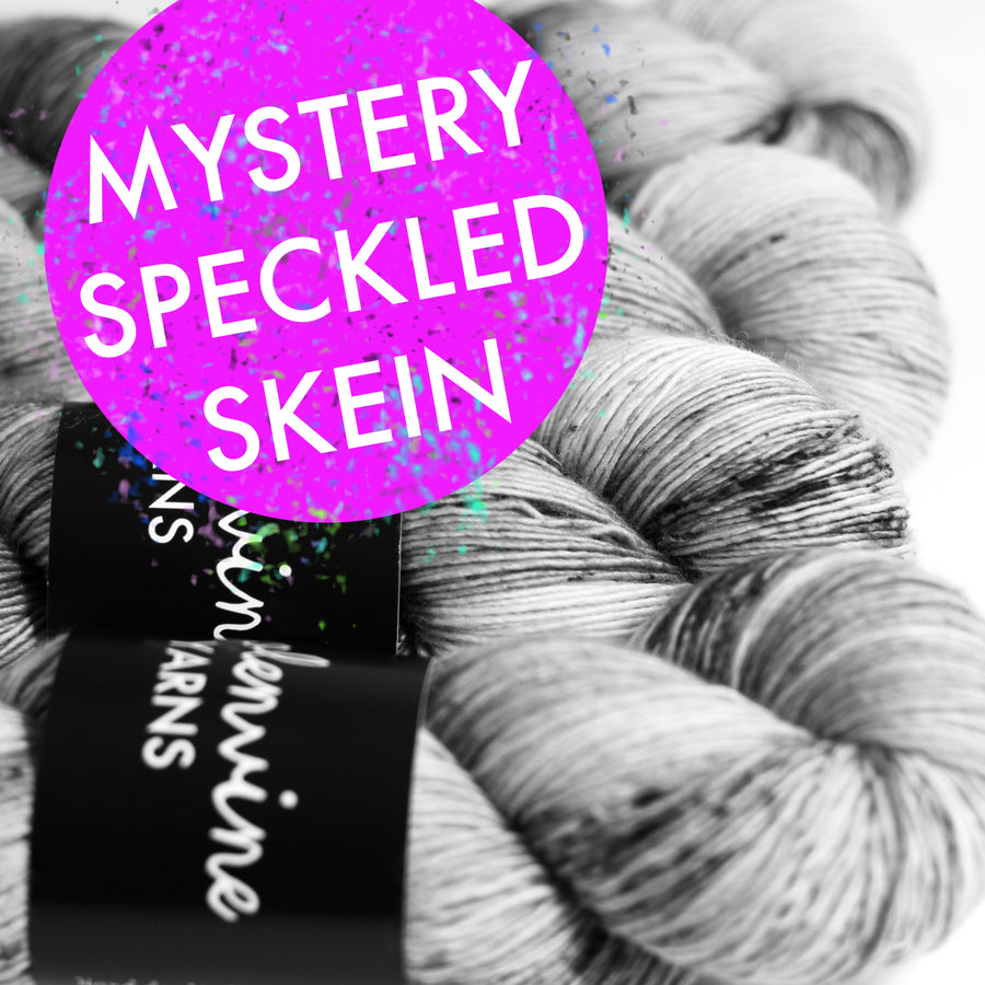 OOAK Mystery Speckled Skein, NOUVEAU